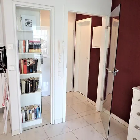 アパート Skandinavienblick Strandwohnung 1,6 ホーヴァハト